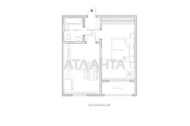 1-room apartment apartment by the address st. Geroev Krut (area 41,2 m²) - Atlanta.ua - photo 32