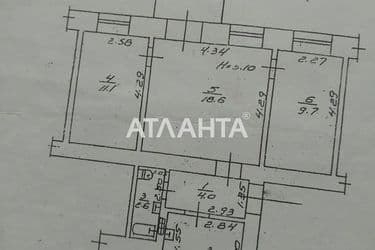 3-rooms apartment apartment by the address st. Razumovskaya Ordzhonikidze (area 55 m²) - Atlanta.ua - photo 13