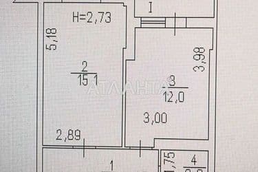 1-room apartment apartment by the address st. Tsvetaeva gen (area 39 m²) - Atlanta.ua - photo 20