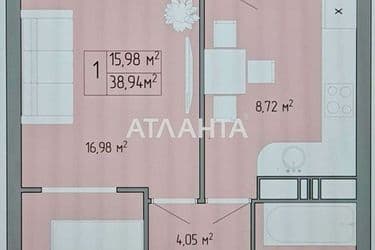 1-room apartment apartment by the address st. Pishonovskaya (area 39 m²) - Atlanta.ua - photo 7