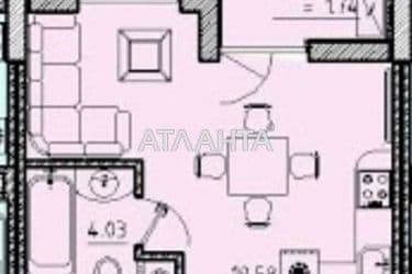 1-room apartment apartment by the address st. Nedelina (area 27 m²) - Atlanta.ua - photo 18