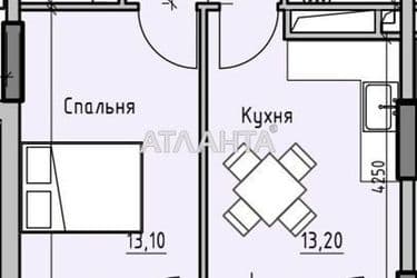 1-кімнатна квартира за адресою вул. Радісна (площа 42,2 м²) - Atlanta.ua - фото 3