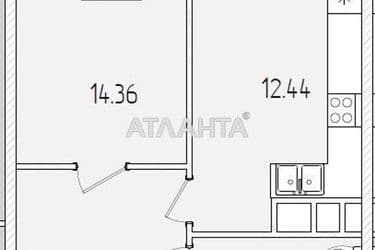 1-кімнатна квартира за адресою вул. Краснова (площа 42,5 м²) - Atlanta.ua - фото 18