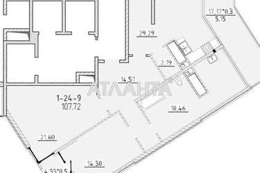 3-кімнатна квартира за адресою вул. Краснова (площа 109 м²) - Atlanta.ua - фото 12