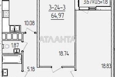 2-rooms apartment apartment by the address st. Krasnova (area 64,5 m²) - Atlanta.ua - photo 10