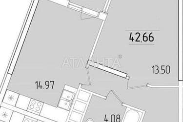 1-кімнатна квартира за адресою вул. Краснова (площа 42,7 м²) - Atlanta.ua - фото 10