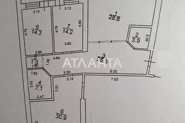 3-кімнатна квартира за адресою вул. Левітана (площа 133,5 м²) - Atlanta.ua - фото 20