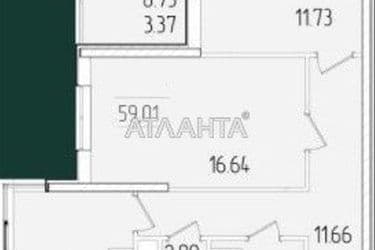 2-rooms apartment apartment by the address st. Krasnova (area 58,7 m²) - Atlanta.ua - photo 8