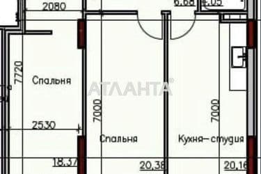 2-кімнатна квартира за адресою вул. Донського Дмитра (площа 71,6 м²) - Atlanta.ua - фото 30