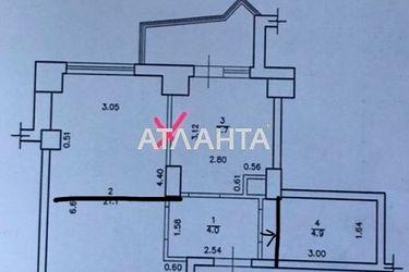 1-кімнатна квартира за адресою вул. Гранітна (площа 44 м²) - Atlanta.ua - фото 39