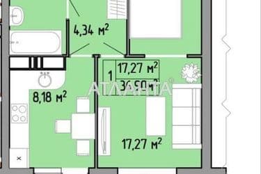 1-room apartment apartment by the address st. Pishonovskaya (area 36 m²) - Atlanta.ua - photo 22