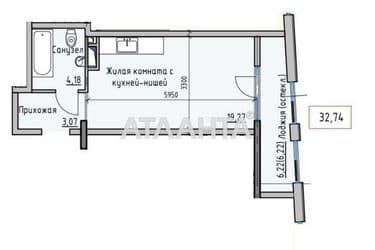 1-room apartment apartment by the address st. Raskidaylovskaya Stanislavskogo (area 33 m²) - Atlanta.ua - photo 18