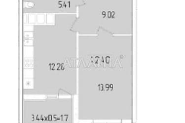 1-кімнатна квартира за адресою вул. Краснова (площа 42 м²) - Atlanta.ua - фото 6