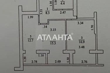 1-комнатная квартира по адресу ул. Грушевского Михаила (площадь 57,7 м²) - Atlanta.ua - фото 15