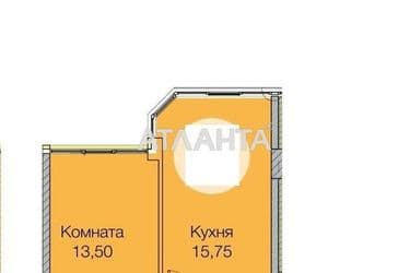 1-комнатная квартира по адресу ул. Паустовского (площадь 41,7 м²) - Atlanta.ua - фото 10