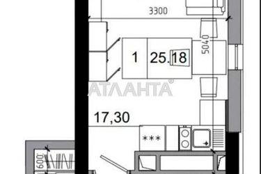 1-комнатная квартира по адресу 7 км овидиопольской дор. (площадь 26 м²) - Atlanta.ua - фото 7