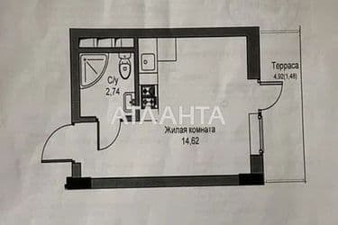 1-кімнатна квартира за адресою 7 км Овідіопольської дор. (площа 19 м²) - Atlanta.ua - фото 7