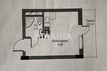 1-room apartment apartment by the address st. 7 km ovidiopolskoy dor (area 19 m²) - Atlanta.ua - photo 7