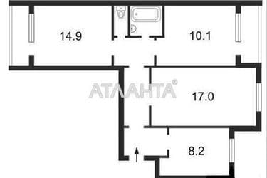 3-кімнатна квартира за адресою вул. Бурмістенко (площа 70 м²) - Atlanta.ua - фото 23