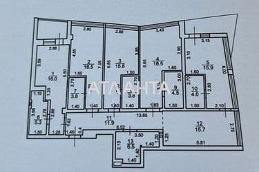 Багатокімнатна квартира за адресою Фонтанська дор. (площа 141,8 м²) - Atlanta.ua - фото 32