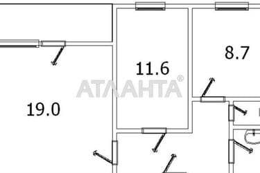 2-комнатная квартира по адресу ул. Марсельская (площадь 51 м²) - Atlanta.ua - фото 32