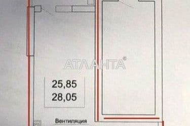 1-кімнатна квартира за адресою Тополиний пров. (площа 28 м²) - Atlanta.ua - фото 6