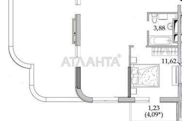 2-rooms apartment apartment by the address st. Sportivnaya (area 65 m²) - Atlanta.ua - photo 30