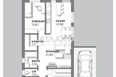 Будинок за адресою вул. Шевченка (площа 74,9 м²) - Atlanta.ua - фото 28
