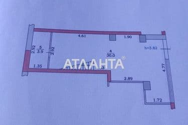 1-кімнатна квартира за адресою вул. Паркова (площа 40 м²) - Atlanta.ua - фото 23