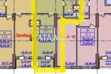 1-кімнатна квартира за адресою вул. Дача Ковалевського (площа 34,5 м²) - Atlanta.ua - фото 14