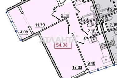2-кімнатна квартира за адресою вул. Генуезька (площа 55 м²) - Atlanta.ua - фото 21