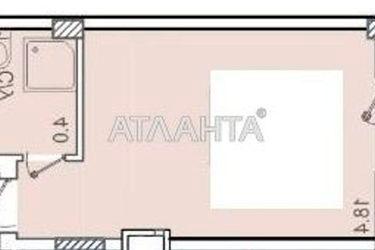 1-room apartment apartment by the address st. Golovatogo atam Bogatova (area 24 m²) - Atlanta.ua - photo 26