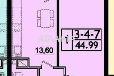 1-room apartment apartment by the address st. Sakharova (area 45,0 m²) - Atlanta.ua - photo 9