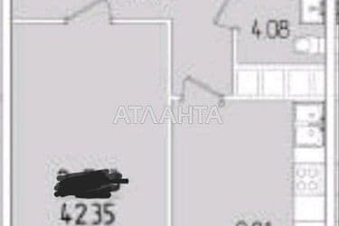 1-room apartment apartment by the address st. Krasnova (area 42,5 m²) - Atlanta.ua - photo 9
