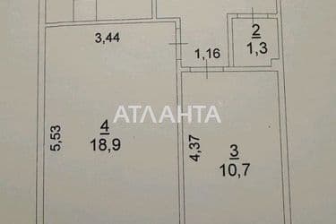 1-room apartment apartment by the address st. Solnechnaya (area 44 m²) - Atlanta.ua - photo 26