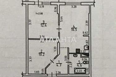 2-rooms apartment apartment by the address st. Mayachnyy per (area 50 m²) - Atlanta.ua - photo 14