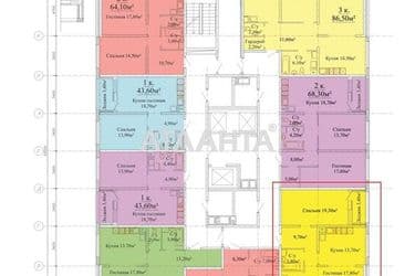 3-rooms apartment apartment by the address st. Zhabotinskogo Proletarskaya (area 83,7 m²) - Atlanta.ua - photo 3