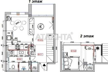 1-кімнатна квартира за адресою Люстдорфська дор. (площа 54 м²) - Atlanta.ua - фото 12