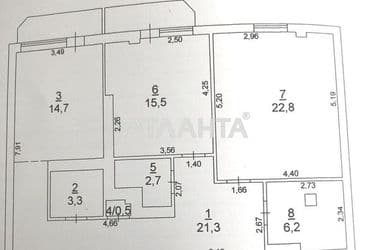 2-кімнатна квартира за адресою вул. Сонячна (площа 90 м²) - Atlanta.ua - фото 17