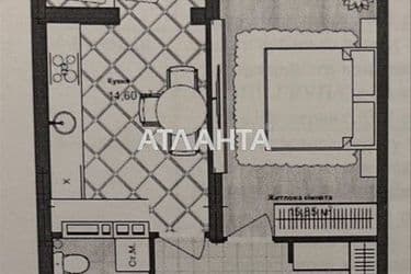 1-кімнатна квартира за адресою вул. Сахарова (площа 44,0 м²) - Atlanta.ua - фото 8