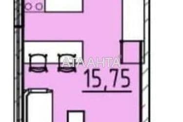 1-room apartment apartment by the address st. Fontanskaya dor Perekopskoy Divizii (area 26 m²) - Atlanta.ua - photo 7