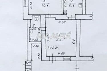 2-кімнатна квартира за адресою вул. Приморська (площа 140 м²) - Atlanta.ua - фото 34