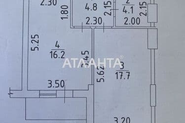 1-комнатная квартира по адресу Небесной Сотни пр. (площадь 45 м²) - Atlanta.ua - фото 12