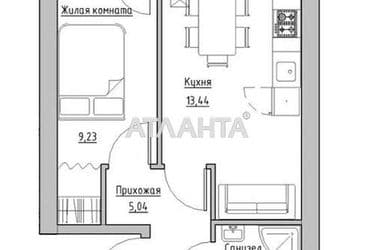 1-кімнатна квартира за адресою вул. Спрейсу (площа 32 м²) - Atlanta.ua - фото 7