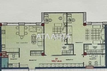 2-rooms apartment apartment by the address st. Yuzhnosanatornyy per (area 107 m²) - Atlanta.ua - photo 35