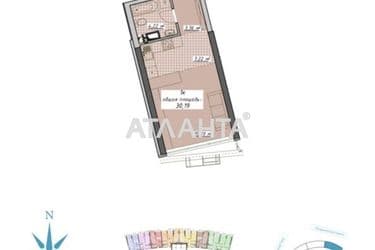1-room apartment apartment by the address st. Kurortnyy per (area 30,2 m²) - Atlanta.ua - photo 12