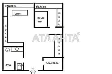 1-кімнатна квартира за адресою вул. Юнацька (площа 46,5 м²) - Atlanta.ua - фото 20