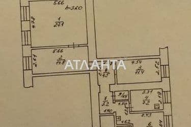 Багатокімнатна квартира за адресою вул. Артилерійська (площа 86,6 м²) - Atlanta.ua - фото 16