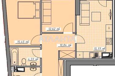 2-rooms apartment apartment by the address st. Kurortnyy per (area 63,9 m²) - Atlanta.ua - photo 7