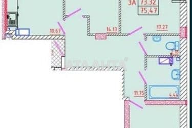 3-rooms apartment apartment by the address st. 1 maya (area 75,8 m²) - Atlanta.ua - photo 7